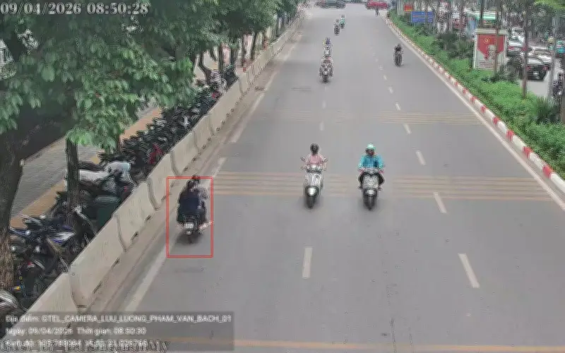 Hà Nội công bố 108 trường hợp vi phạm bị camera AI ghi hình từ 28/4 đến 29/4