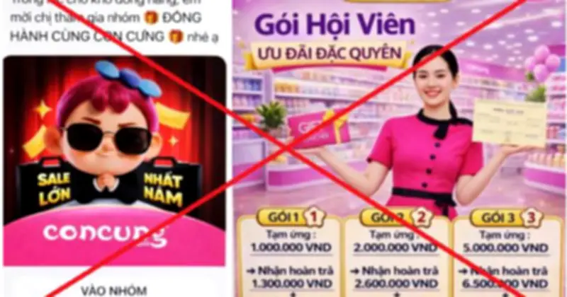 Hà Nội: Cảnh báo lừa đảo online chiếm đoạt gần 1 tỷ đồng qua nhóm Facebook giả mạo