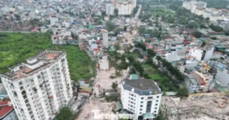 Hà Nội giải tỏa 6 nhà cuối cùng, thông tuyến đường nối KĐT Đồng Tàu với Giải Phóng