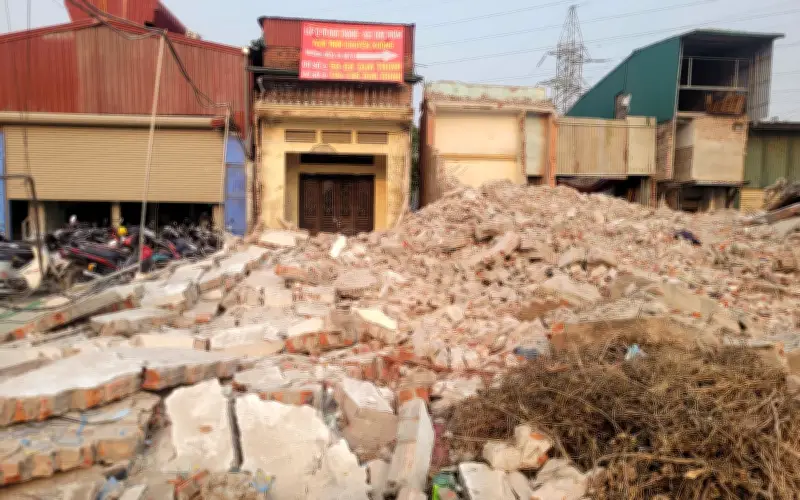 Hà Nội: Hội Hạ Phả đòi công trình khẩn trương trả mặt bằng sạch dự án mở rộng đường Tám Tháng Tư