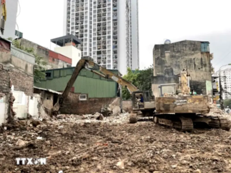 Hà Nội quyết tâm bàn giao mặt bằng đường Tâm Trinh mở rộng đúng tiến độ