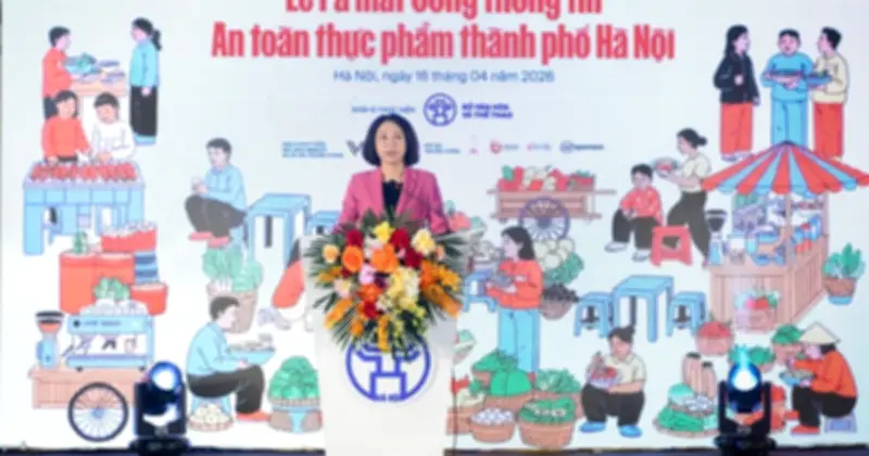 Hà Nội ra mắt Cổng thông tin An toàn thực phẩm số hóa, nâng cao minh bạch và giám sát cộng đồng