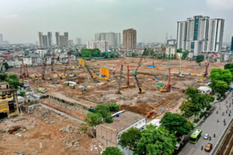 Hà Nội siết chặt quản lý, xử lý nghiêm ô nhiễm bụi từ công trình xây dựng