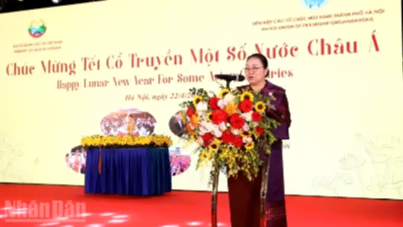 Hà Nội tổ chức giao lưu hữu nghị chúc mừng Tết cổ truyền các nước châu Á năm 2026