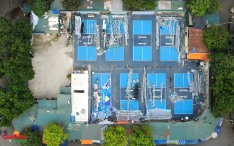 Hà Nội: Tổ hợp sân Pickleball trái phép trên đất vàng Yên Hoà bị tháo dỡ