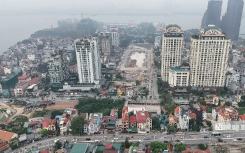 Hà Nội đầu tư hơn 1.195 tỷ đồng xây dựng đường Đặng Thai Mai thành trục cảnh quan đẳng cấp