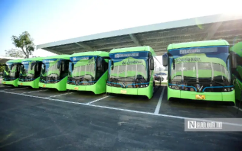 Hà Nội đẩy mạnh xe buýt điện, hướng tới giao thông xanh và bền vững