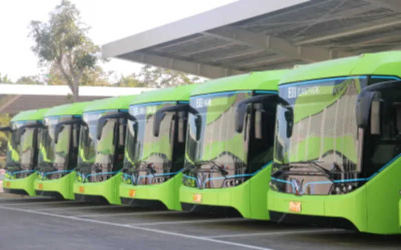 Hà Nội đẩy mạnh xe buýt điện, hướng tới giao thông xanh và hiện đại