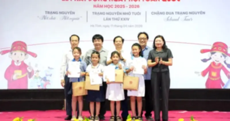 Hà Tĩnh khởi động Ngày hội Trạng Nguyên toàn quốc, 8 học sinh xuất sắc giành vé vào chung kết