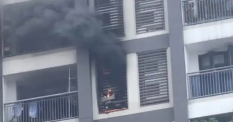 Hỏa hoạn kinh hoàng tại chung cư 45 tầng ở TP.HCM, cư dân tháo chạy trong đêm