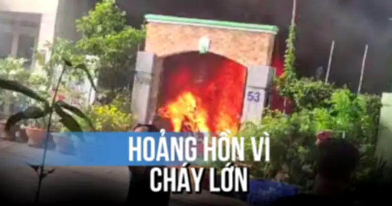 Hỏa hoạn lớn tại TP.HCM gây thiệt hại tài sản nghiêm trọng