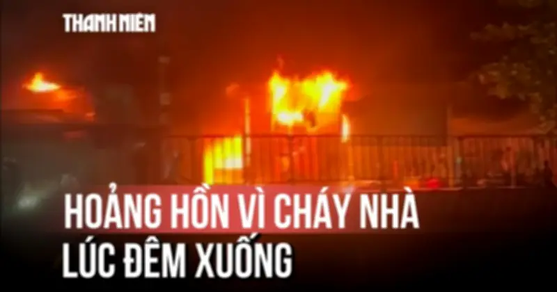 Hỏa hoạn tại TP.HCM: Nhiều người may mắn thoát nạn trong gang tấc