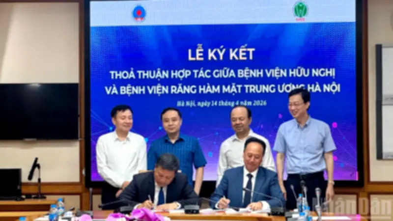 Hai bệnh viện lớn ký kết hợp tác toàn diện về chăm sóc sức khỏe răng miệng cho người cao tuổi