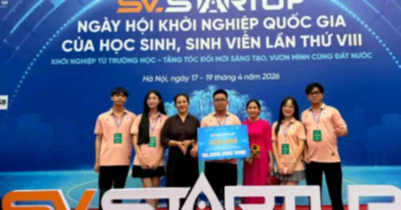 Học sinh Gia Lai giành giải nhì toàn quốc với dự án tinh bột kháng từ khoai lang