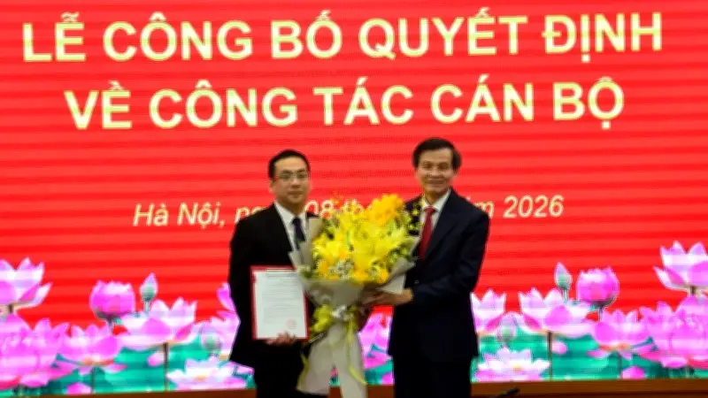 Học viện Chính trị quốc gia Hồ Chí Minh bổ nhiệm hai cán bộ chủ chốt