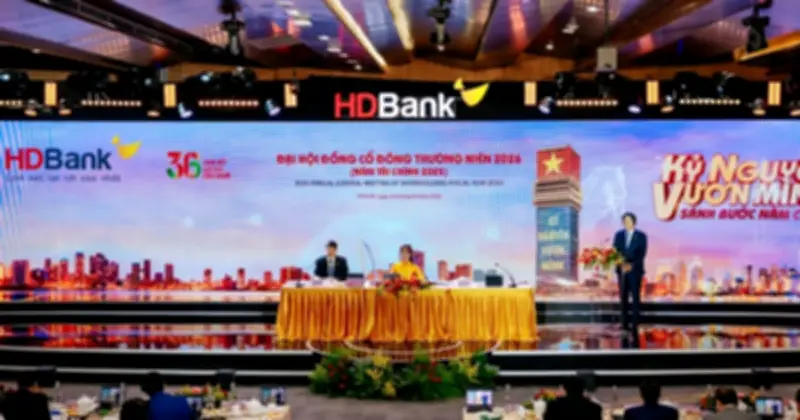 HDBank chia cổ tức 30% năm 2025, lợi nhuận trước thuế đạt 21.346 tỉ đồng