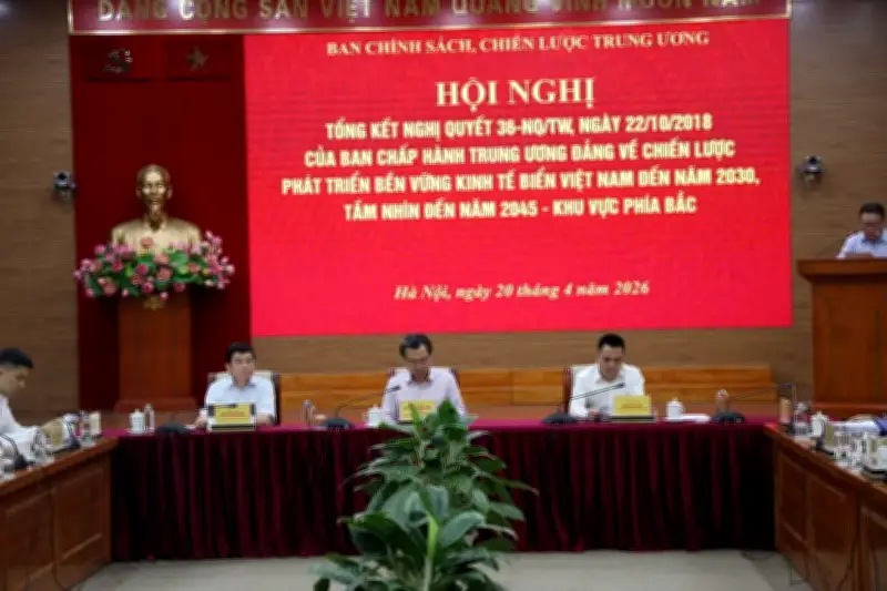 Hội nghị tổng kết Nghị quyết 36-NQ/TW: Định hướng phát triển kinh tế biển bền vững