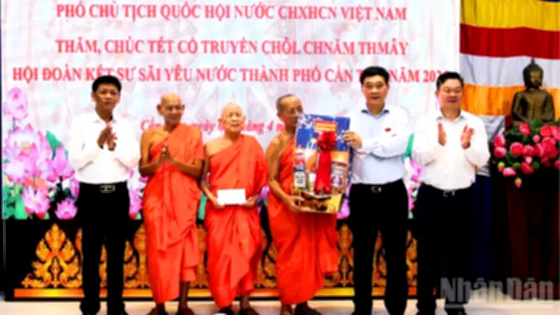 Hội Đoàn kết sư sãi yêu nước Cần Thơ: Cầu nối vững chắc, đóng góp thiết thực cho cộng đồng Khmer