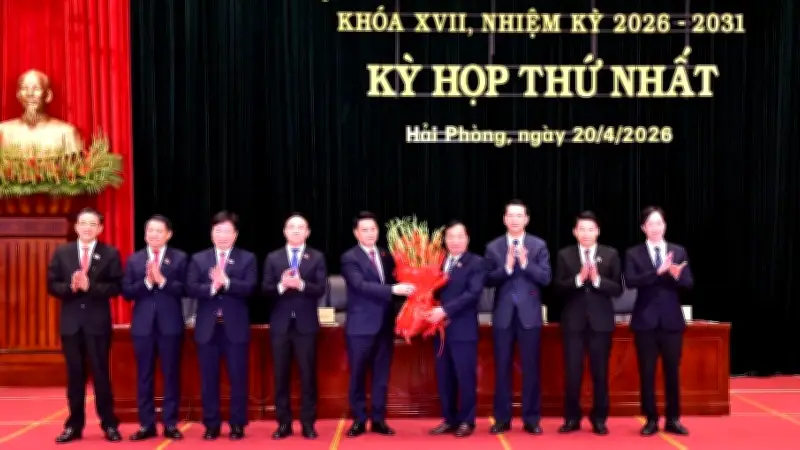 Hải Phòng bầu Chủ tịch và Phó Chủ tịch Hội đồng Nhân dân thành phố khóa XVII