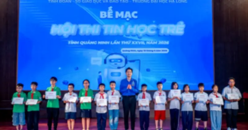 Hội Thi Tin Học Trẻ Quảng Ninh 2026: Sân Chơi Trí Tuệ Thu Hút 724 Thí Sinh