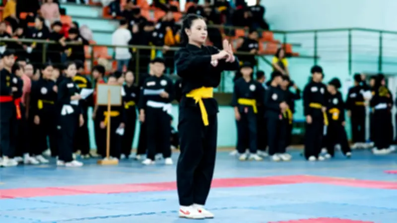 Hội thi Võ cổ truyền TPHCM thu hút 1.428 học sinh tranh tài sôi nổi