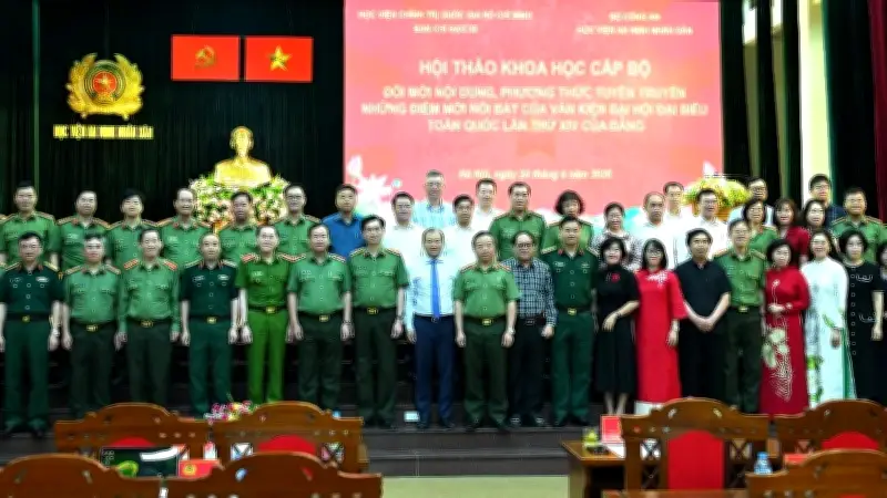 Hội thảo góp ý dự thảo văn kiện Đại hội XIV của Đảng: Những điểm mới nổi bật