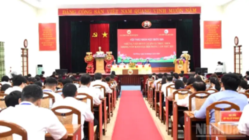 Hội thảo góp ý Văn kiện Đại hội XIV: Làm rõ lý luận và thực tiễn mới