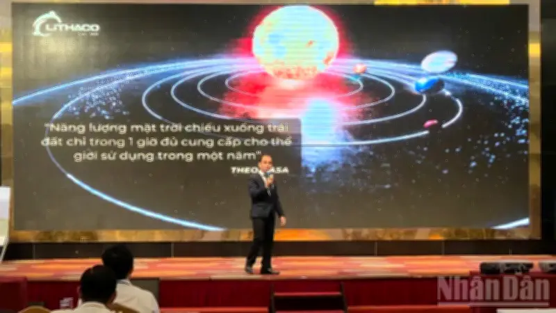 Hội thảo Điện Mặt Trời: Giải Pháp Năng Lượng Phân Tán Cho Tương Lai Bền Vững