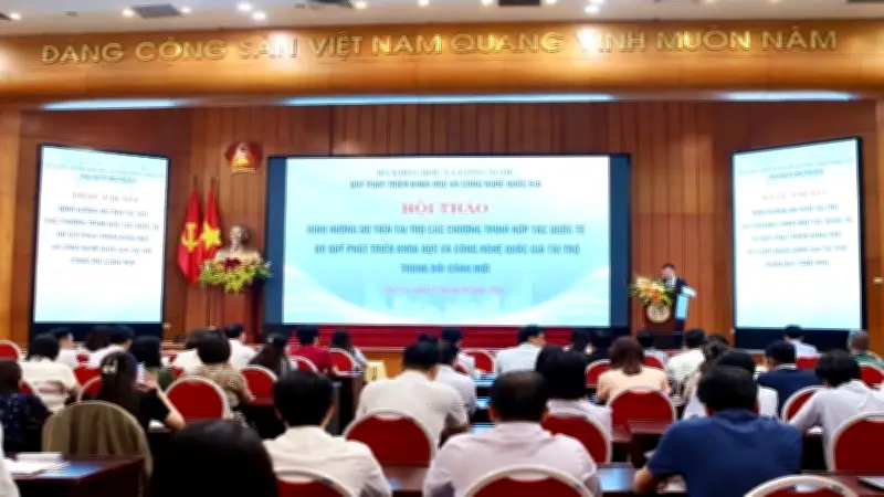 Hội thảo NAFOSTED: Hợp tác quốc tế trở thành trụ cột chiến lược trong nghiên cứu khoa học