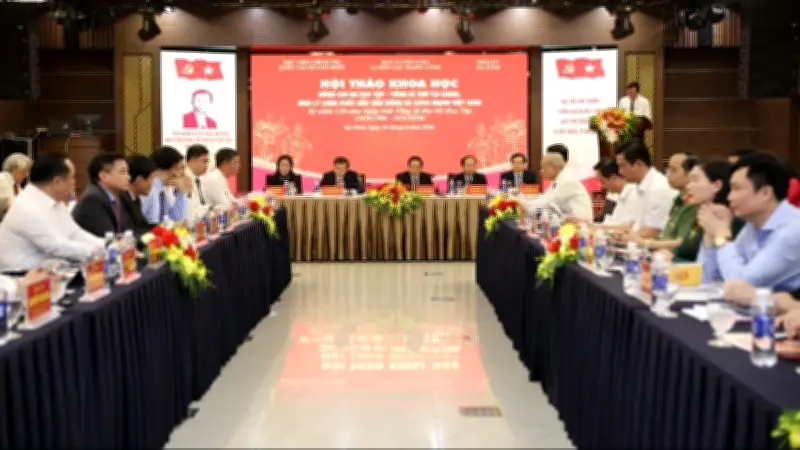 Hội thảo tôn vinh Tổng Bí thư Hà Huy Tập: Khẳng định giá trị di sản và định hướng xây dựng Đảng