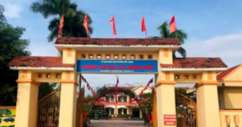 Hiệu trưởng Tiểu học Quảng Phúc bị tạm đình chỉ vì nghi vấn 'chạy' hợp đồng và sai phạm tài chính