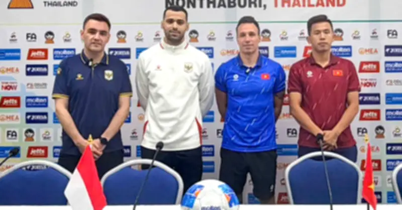 HLV Diego Giustozzi chia sẻ chiến lược trước trận đấu quan trọng với Indonesia