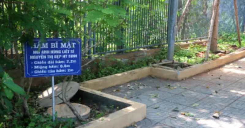 Hầm bí mật sau 2m và chuyện ít người biết về nữ anh hùng Nguyễn Thị Đẹp