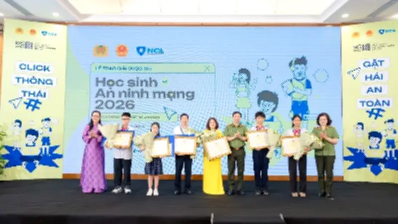 Hơn 1 triệu học sinh THCS tham gia cuộc thi 'Học sinh với An ninh mạng 2026'