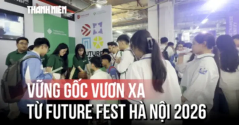 Hơn 10.000 học sinh đến Future Fest Hà Nội 2026 tìm định hướng nghề nghiệp