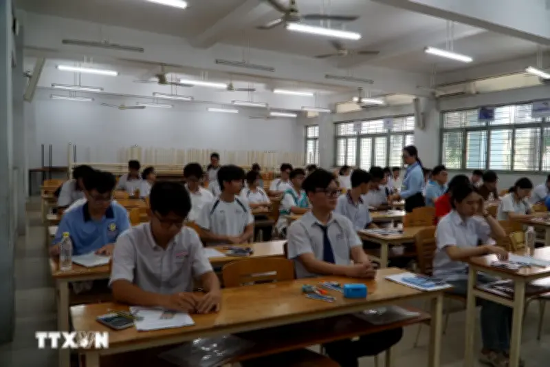 Hơn 137.000 thí sinh tại TP.HCM bước vào kỳ thi đánh giá năng lực