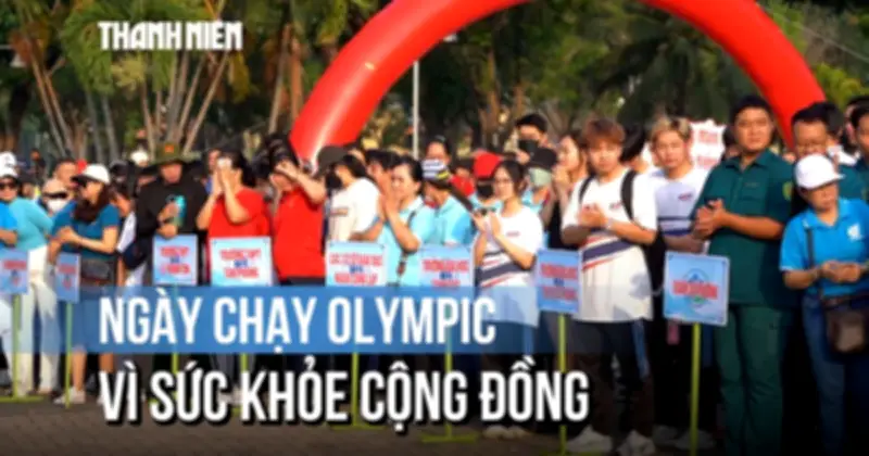 Hơn 1.500 người dân TP.HCM hưởng ứng Ngày chạy Olympic vì sức khỏe toàn dân