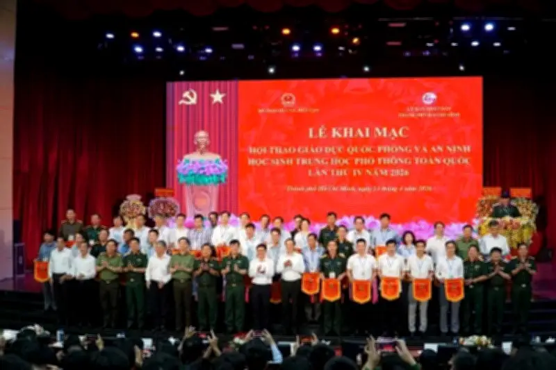 Hơn 700 học sinh tham gia Hội thao Giáo dục Quốc phòng và An ninh toàn quốc