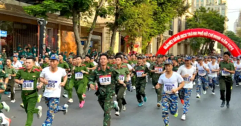 Hàng ngàn VĐV tranh tài giải việt dã vô địch TPHCM 2026