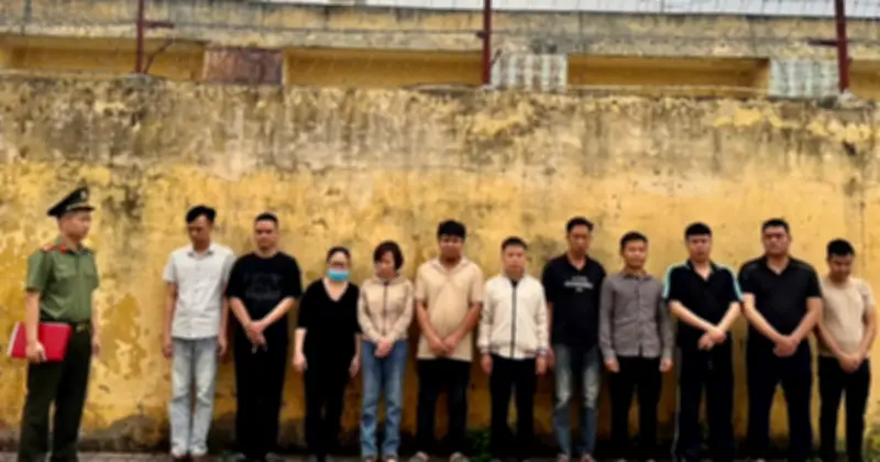 Hưng Yên khởi tố 11 bị can tổ chức đánh bạc và đánh bạc trực tuyến với số tiền khủng