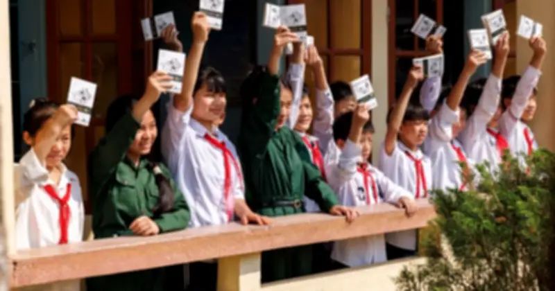 Hành Trình Từ Trái Tim Trao Sách, Thắp Sáng Ước Mơ Cho Học Sinh Vùng Cao Hà Giang