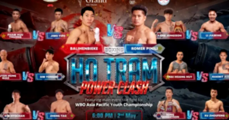 Ho Tram Power Clash: 7 trận so găng, 3 võ sĩ Việt Nam thượng đài