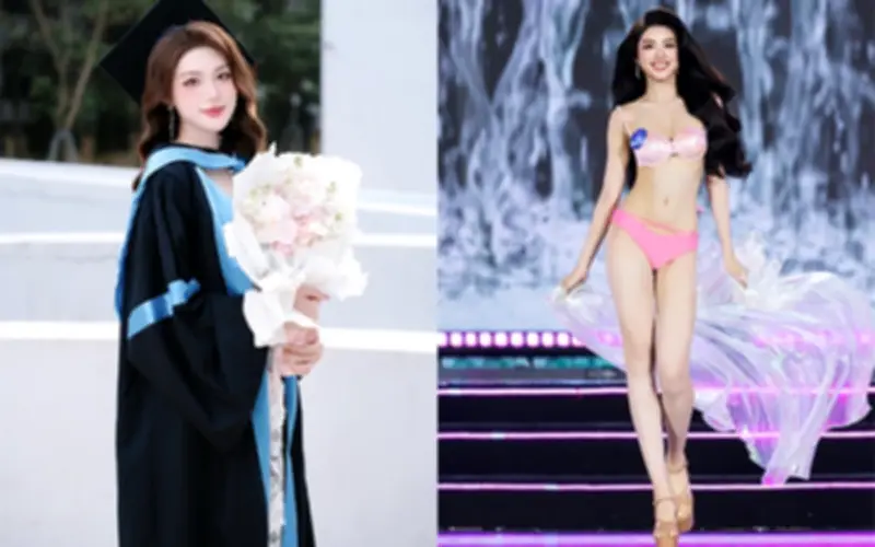 Hoa hậu Phương Oanh sở hữu làn da trắng, eo thon nhờ chăm tập gym và dưỡng da lành mạnh