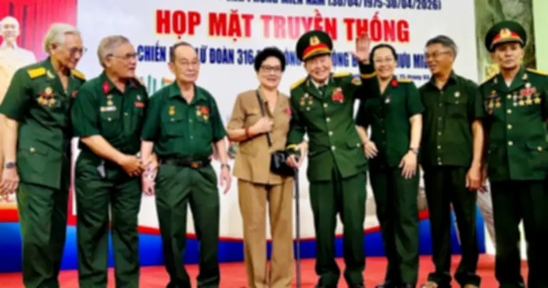Họp mặt truyền thống CCB Lữ đoàn đặc công biệt động 316 tại Bình Dương