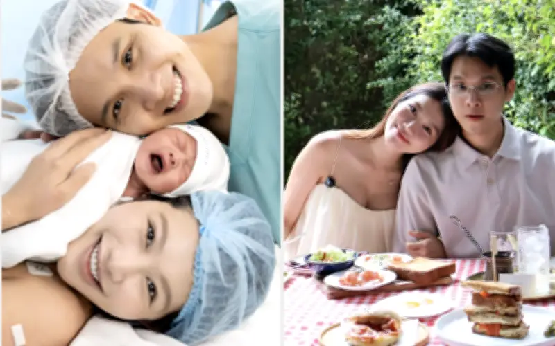 Á hậu Việt đón con trai đầu lòng cùng chồng doanh nhân sau hôn lễ