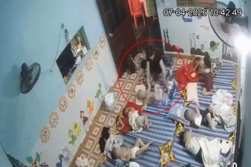 Hung Yên xác minh clip nghi vấn bạo hành trẻ tại cơ sở mầm non tư thục
