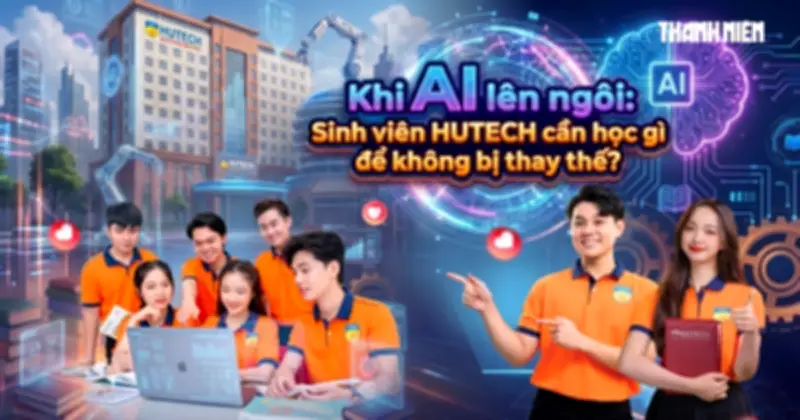 HUTECH trang bị cho sinh viên nền tảng làm chủ công nghệ trong kỷ nguyên số