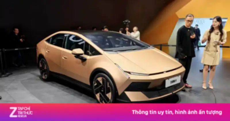 Hyundai Ioniq V ra mắt tại Bắc Kinh: Xe điện mới lạ với công nghệ Trung Quốc