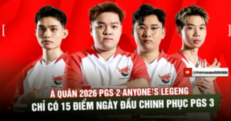Đại diện Việt Nam Anyones Legend hút hồi ngày đầu chinh phục PGS 3