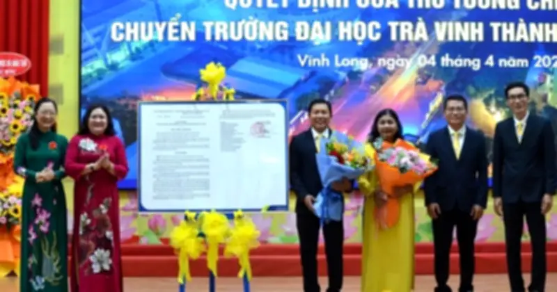 Đại học Trà Vinh chính thức được nâng cấp, mở ra kỷ nguyên phát triển mới